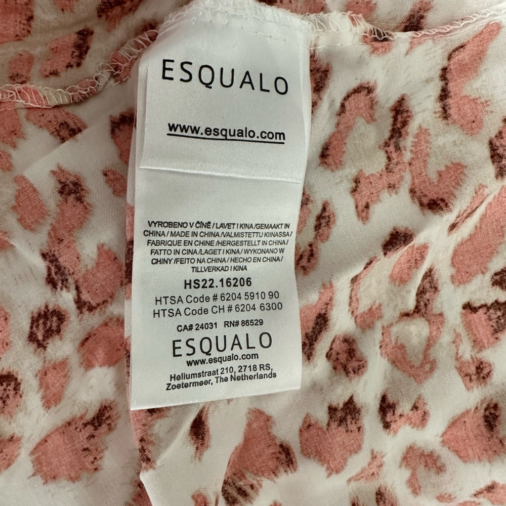 Esqualo Pink Leopard Midi Skirt NWT - Picture 12 of 16